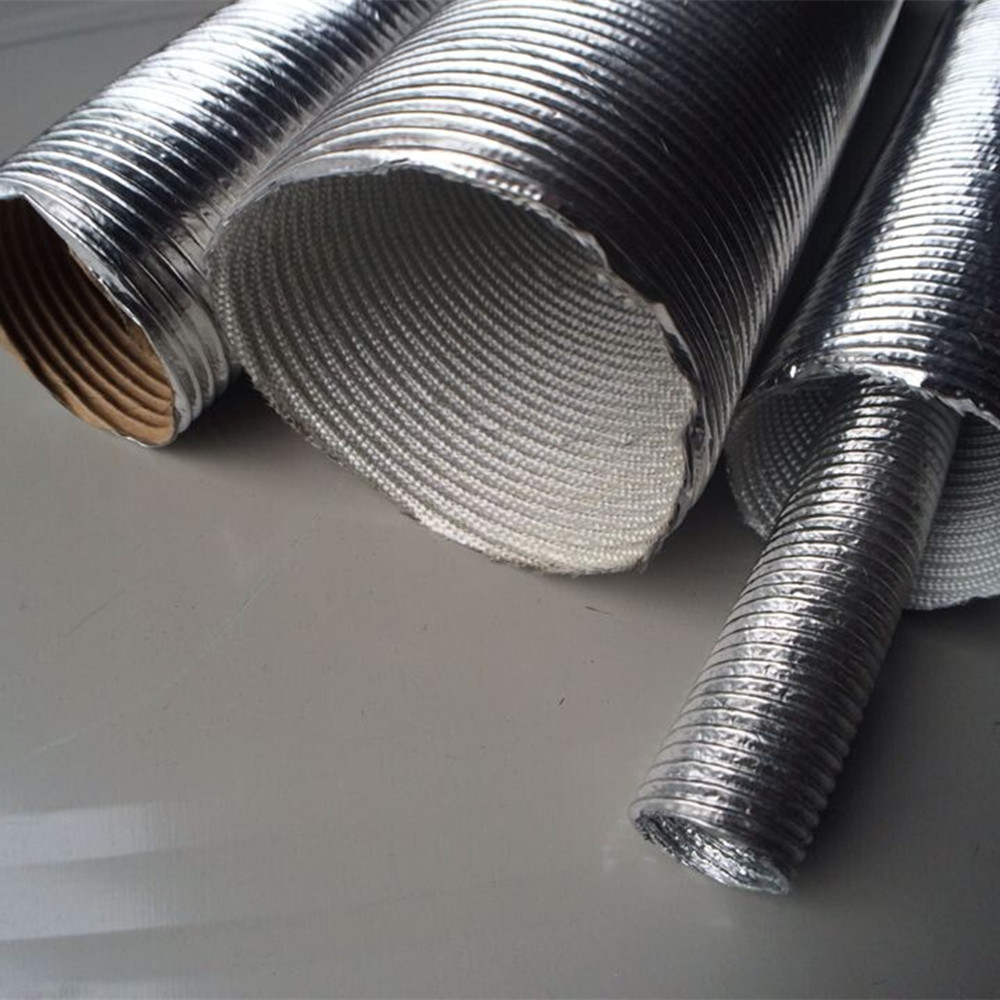 aluminum heat reflective corrugated tube