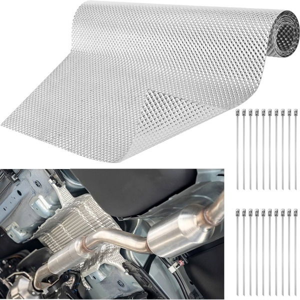 exhaust manifold heat shield material exhaust manifold heat shield material