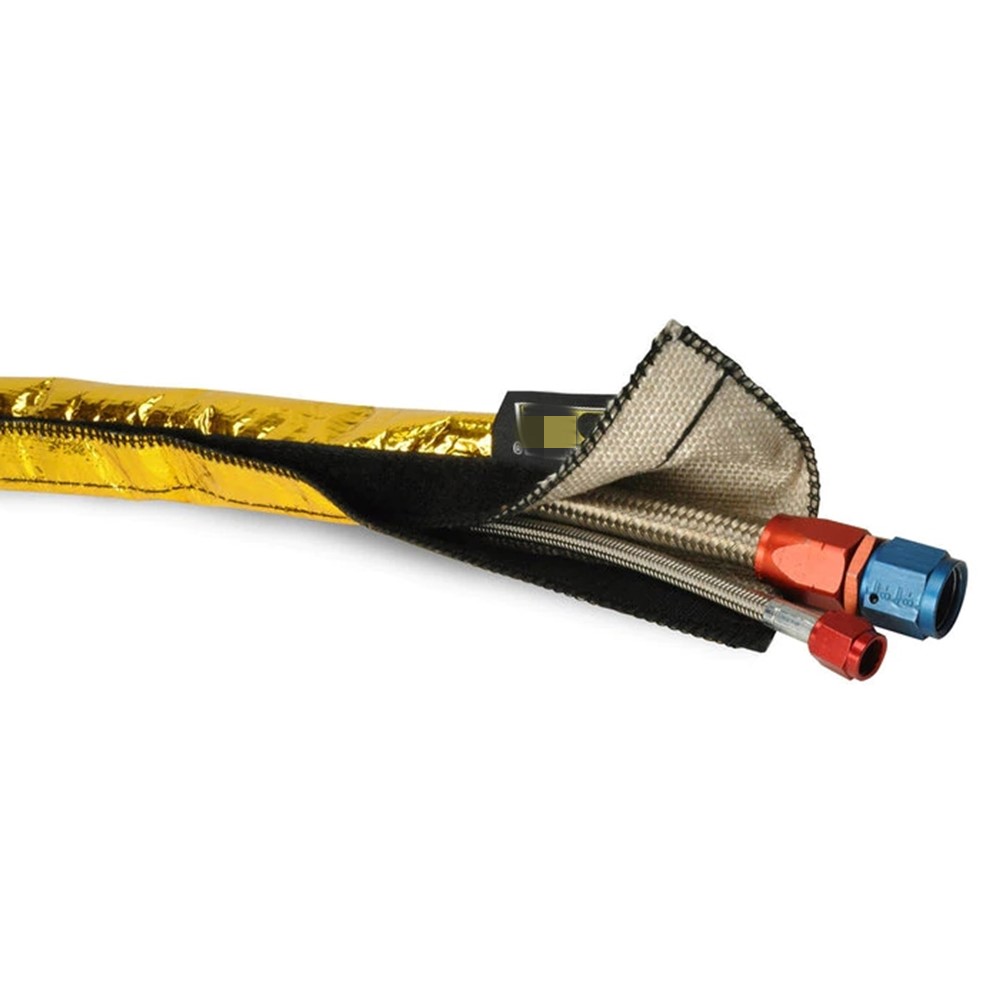 ヒートシュラウドゴールド：極度の熱を克服。重要な回線を保護。断線ゼロ